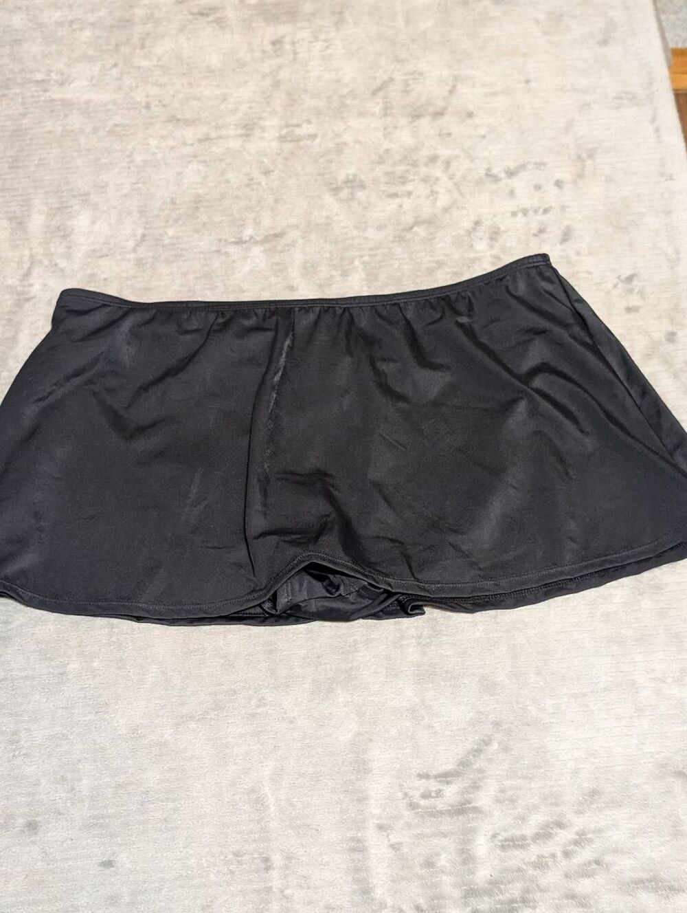 Jantzen Size 16 Black Skirted Bikini Swim Bottom